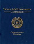 Commencement Exercises by Texas A&M University-Commerce