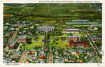 Aerial View, East Texas State Teachers' College, Commerce, Texas, Front by Howse & Son Photo