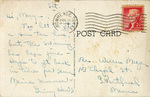 U.S. Post Office, Commerce, Texas, Reverse by Ginny Hews