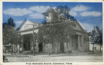 First Methodist Church, Commerce, Texas, Front