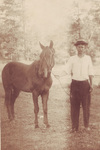 Truman Julian with Horse, Front