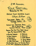 2nd Annual Folk Festival by Hopkins County Historical Society