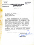 Letter from Wright Patman to Larry E. Gee, 1971-09-16 by Wright Patman