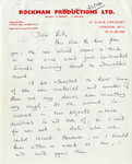 Letter from Graham Preskett to Bill Martin Jr., 1977-02-08