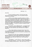 Letter from Ruth Roberts to Bill Martin Jr. 1974-07-15
