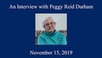Peggy Reid Durham, Oral History