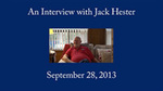 Jack Hester, Oral History by Jack Hester and Courtney Crumpton