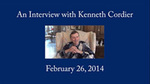 Kenneth Cordier, Oral History by Kenneth Cordier and Nick Sprenger