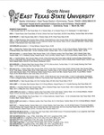 1995 East Texas State University/Coca-Cola Invitational Track Meet by East Texas State University. News Service.