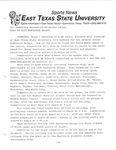 ETSU to Host Hawthorne Relays by Dan Lathey and East Texas State University. News Service.
