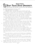 LSC Track Championships this Weekend by Dan Lathey and East Texas State University. News Service.