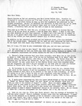 Letter from Warren W. Hicks to Louise Tobin, 1966-07-19
