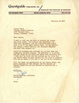 Letter from Dottie Roberts to Louise Tobin, 1968-02-16