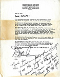 Letter from Don Miller to Peanuts Hucko, 1978-05-12