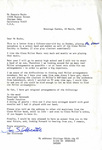 Letter from Jan Slottenäs to Peanuts Hucko, 1985-03-18 by Jan Slottenäs
