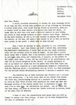 Letter from R.W.C. Clegg to Louise Tobin, 1985-10-19