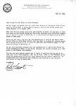 Letter from Richard L. Uppstrom to Former Miller Army Air Force Bandsmen, 1986-08-15