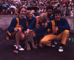 Cheerleaders and Bullwinkle by East Texas State University