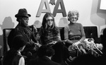 Florynce Kennedy, Gloria Steinem, and Elizabeth Harris at Press Conference by East Texas State University