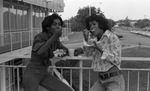Students Eating Ice Cream by East Texas State University