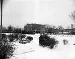 East Side of Campus Covered in Snow by East Texas State Teachers College
