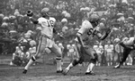 Will Cureton and Jimmy Talley During 1972 NAIA Football Championship Game by East Texas State University