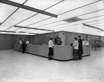 James G. Gee Library Customer Service Desk by East Texas State College