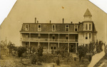 First Dormitory and Victory Bell, Front