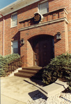 Chi Omega Sorority House Main Entrance, Front by James H. Conrad