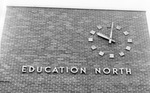 Frank Young Education North Clock, Front by East Texas State University