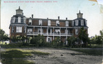 Men's Dormitory at East Texas Normal College, Commerce, Texas, Front by Rosenthal Post Card Company
