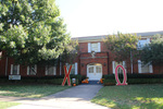 Chi Omega House Exterior by Josephine Rickman