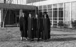Home Economic Students in Graduation Robes by East Texas State University
