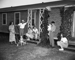 Families Gathered at the G.I. Village by East Texas State Teachers College