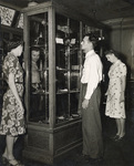 Students Viewing College Museum Collection, Front by A.M. Howse and Son