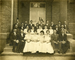 Commencement Class, Front by East Texas Normal College