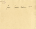 Junior-Senior Class, Reverse by A.M. Howse and Son