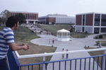 Student Overlooking the Bowl by East Texas State University