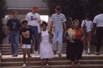 Students Walking by East Texas State University
