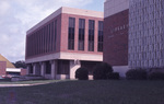 Halladay Student Services Building and James G. Gee Library by East Texas State University