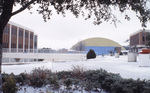 Northwest Side of Campus in Snow by East Texas State University