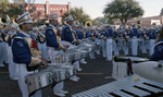 Pride Marching Band Performing at the Bois D'Arc Bash by East Texas State University