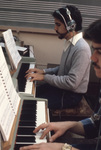 Students Playing Electronic Keyboards by East Texas State University