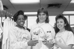 Students with Centennial Memorabilia by East Texas State University