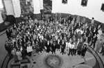 Group Photo in Texas State Capitol for Centennial Proclamation Signing by East Texas State University