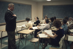 Joe Fred Cox Teaching Class by East Texas State University