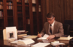 James Grimshaw at Desk by East Texas State University