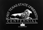 Centennial Logo Banner by East Texas State University