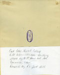 Old Main Exterior, Reverse by A. M. Howse and Son