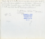 University Field House Construction, Reverse by A.M. Howse and Son